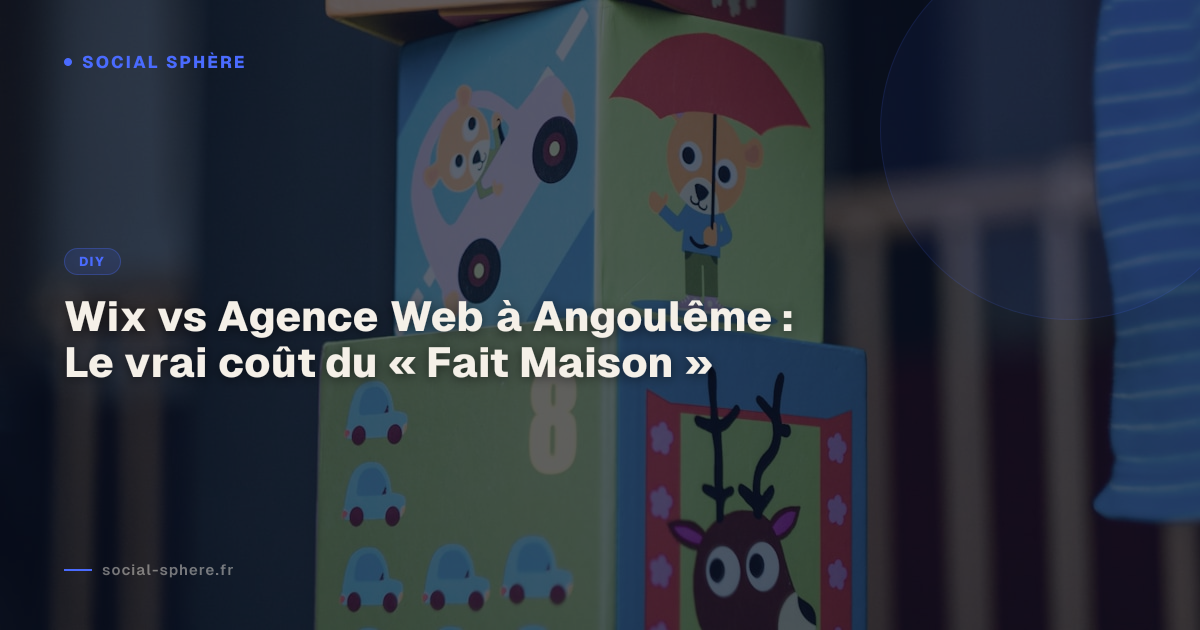 Wix vs Agence Web à Angoulême : Le vrai coût du « Fait Maison »